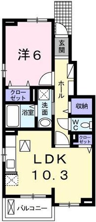 カルムメゾンIIの物件間取画像